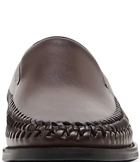Steve Madden Men's Newbury Woven Side Detail Slip On Loafers