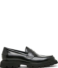 Steve Madden Men's Nomadd Leather Lug Loafers
