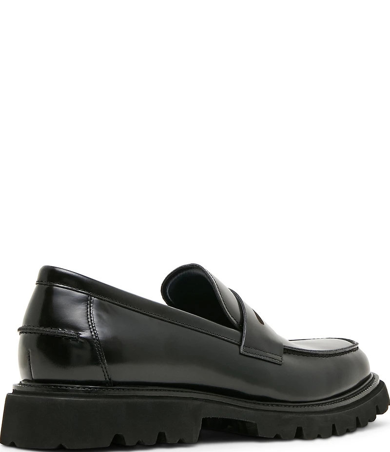 Steve Madden Men's Nomadd Leather Lug Loafers