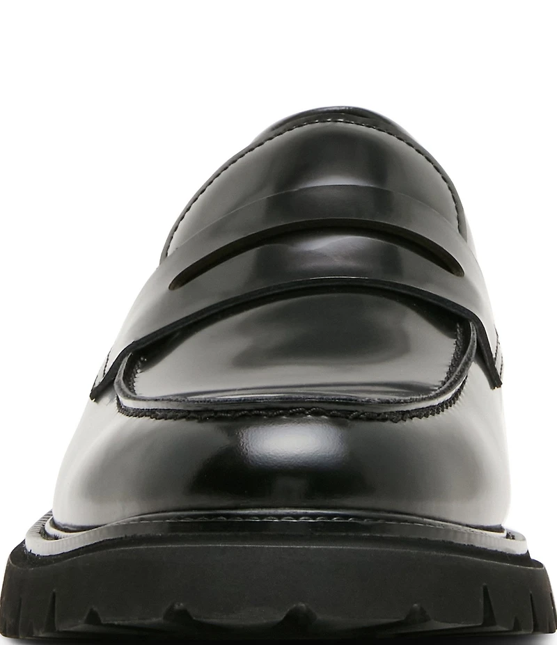 Steve Madden Men's Nomadd Leather Lug Loafers