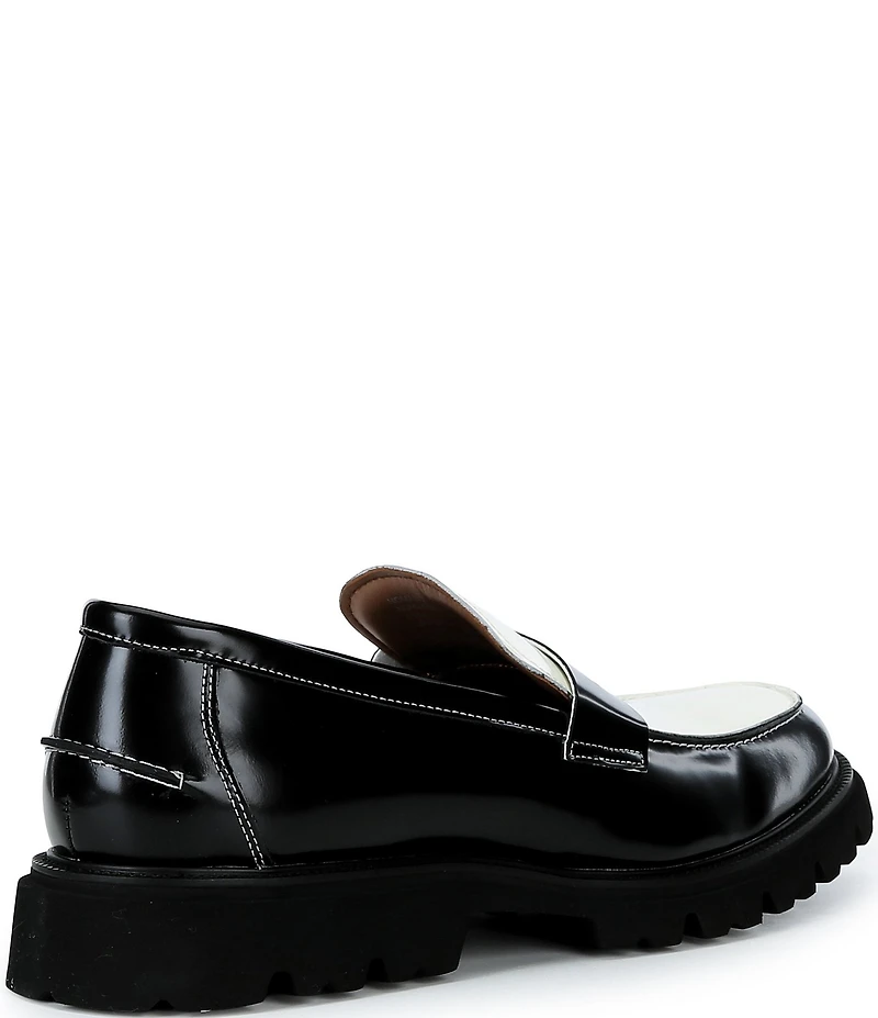 Steve Madden Men's Nomadd Leather Lug Loafers