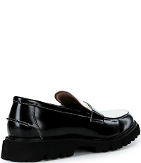 Steve Madden Men's Nomadd Leather Lug Loafers