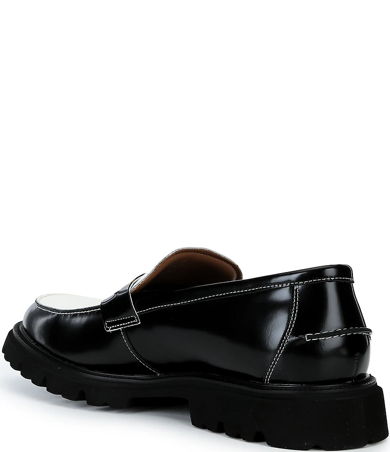 Steve Madden Men's Nomadd Leather Lug Loafers