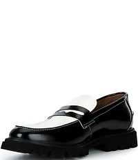 Steve Madden Men's Nomadd Leather Lug Loafers
