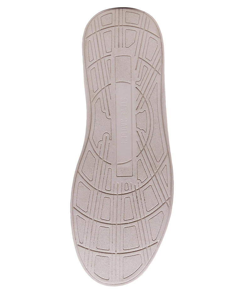 Steve Madden Men's Oasys Perforated Suede Lace Up Sneakers