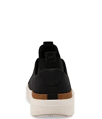 Steve Madden Men's Oasys Perforated Suede Lace Up Sneakers