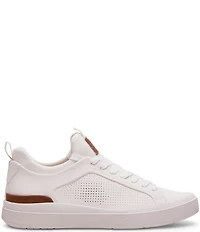 Steve Madden Men's Oasys Perforated Suede Lace Up Sneakers