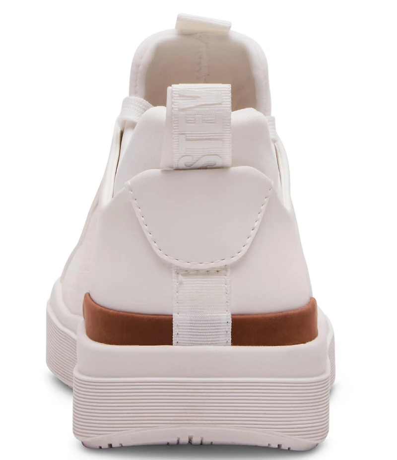 Steve Madden Men's Oasys Perforated Suede Lace Up Sneakers