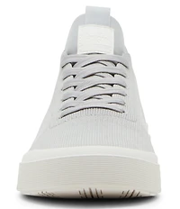 Steve Madden Men's Odyssee Perforated Knit Lace Up Sneakers