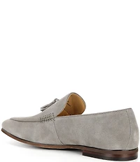 Steve Madden Men's Ondre Suede Tassel Dress Slip On Loafers