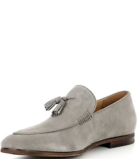 Steve Madden Men's Ondre Suede Tassel Dress Slip On Loafers