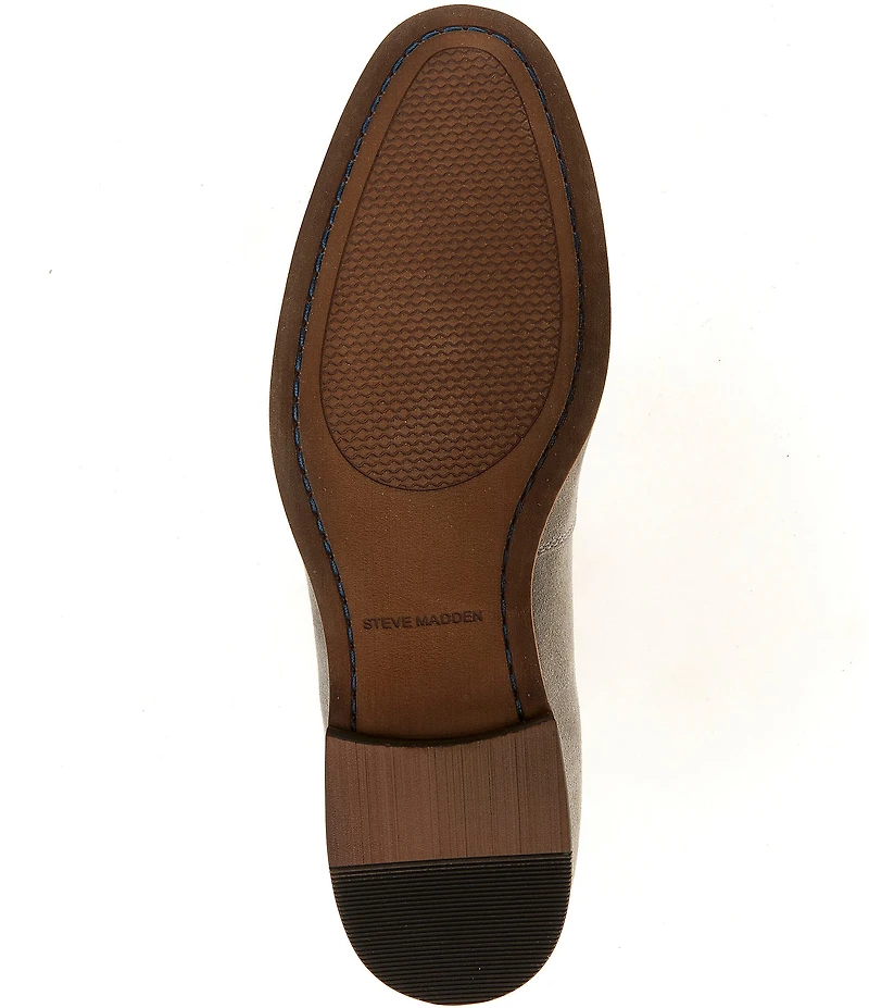 Steve Madden Men's Ondre Suede Tassel Dress Slip On Loafers