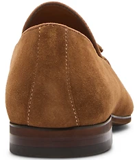 Steve Madden Men's Ondre Suede Tassel Dress Slip On Loafers