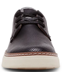Steve Madden Men's Ormani Perforated Leather Lace Up Sneakers