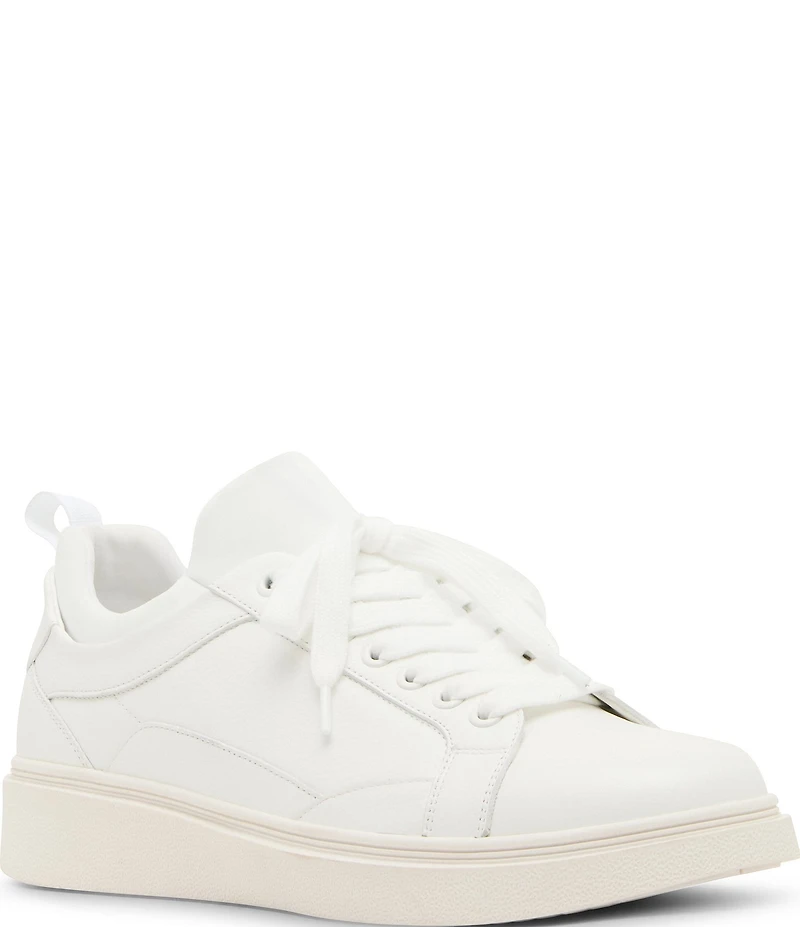 Steve Madden Men's Panthr Leather Lace Up Sneakers