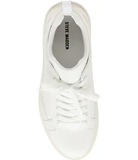 Steve Madden Men's Panthr Leather Lace Up Sneakers