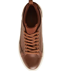 Steve Madden Men's Panthr Leather Lace Up Sneakers