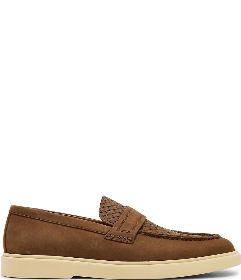 Steve Madden Men's Pecos Nubuck Casual Slip On Loafers