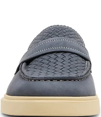 Steve Madden Men's Pecos Nubuck Casual Slip On Loafers