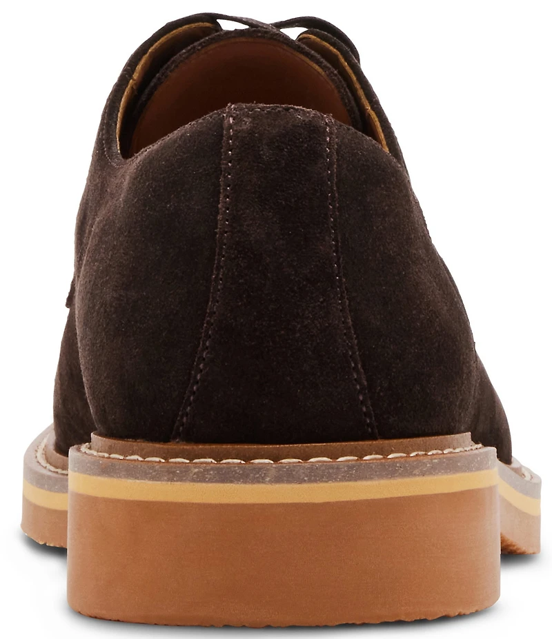 Steve Madden Men's Pettit Suede Lace Up Oxfords