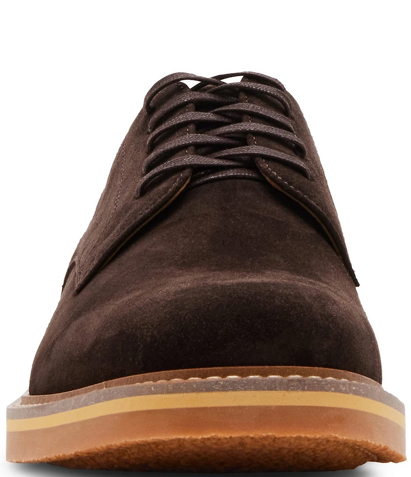 Steve Madden Men's Pettit Suede Lace Up Oxfords