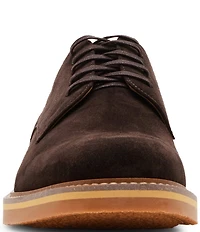 Steve Madden Men's Pettit Suede Lace Up Oxfords