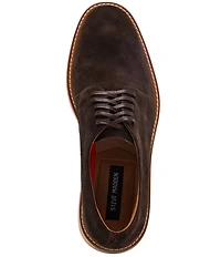 Steve Madden Men's Pettit Suede Lace Up Oxfords