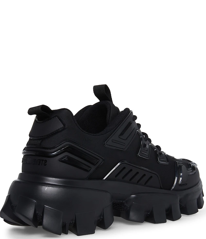 Steve Madden Men's Ponce Lace Up Chunky Sole Fashion Sneakers