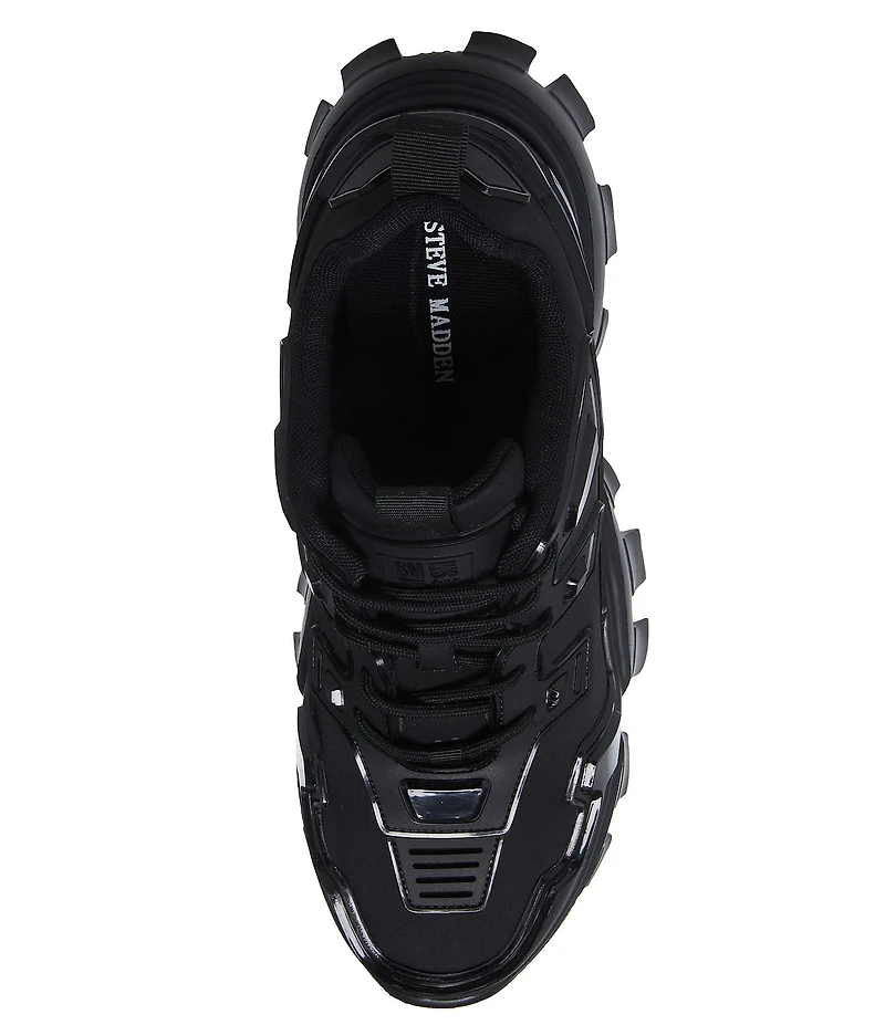 Steve Madden Men's Ponce Lace Up Chunky Sole Fashion Sneakers