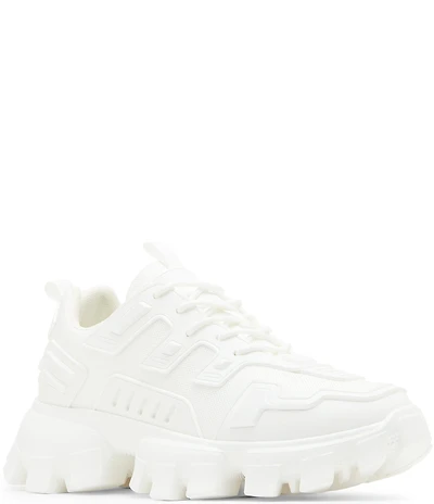 Steve Madden Men's Ponce Lace Up Chunky Sole Fashion Sneakers
