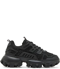 Steve Madden Men's Ponce Rhinestone Lace Up Chunky Sole Fashion Sneakers