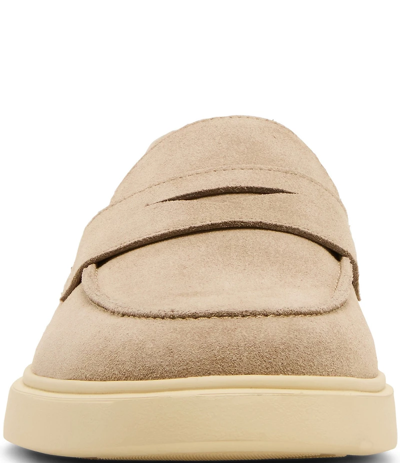Steve Madden Men's Prestonn Suede Penny Loafers
