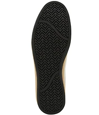 Steve Madden Men's Prismo Leather and Suede Perforated Detail Lace Up Sneakers