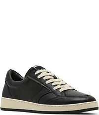 Steve Madden Men's Prismo Leather Perforated Detail Lace Up Sneakers