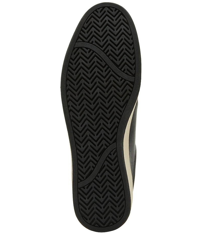 Steve Madden Men's Prismo Leather Perforated Detail Lace Up Sneakers