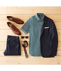 Steve Madden Men's Proctr Leather Cap Toe Oxfords