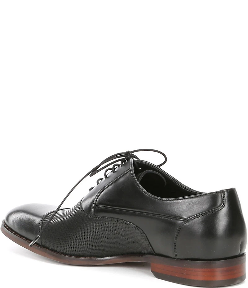 Steve Madden Men's Proctr Leather Cap Toe Oxfords