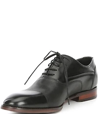 Steve Madden Men's Proctr Leather Cap Toe Oxfords