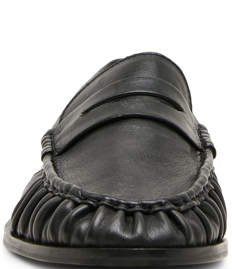 Steve Madden Men's Quest Leather Penny Loafers