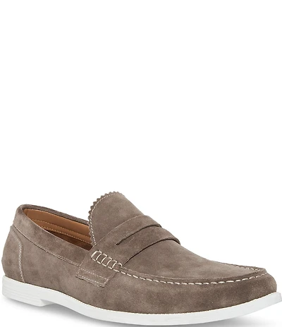 Steve Madden Men's Ramsee Suede Penny Loafers
