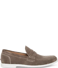 Steve Madden Men's Ramsee Suede Penny Loafers