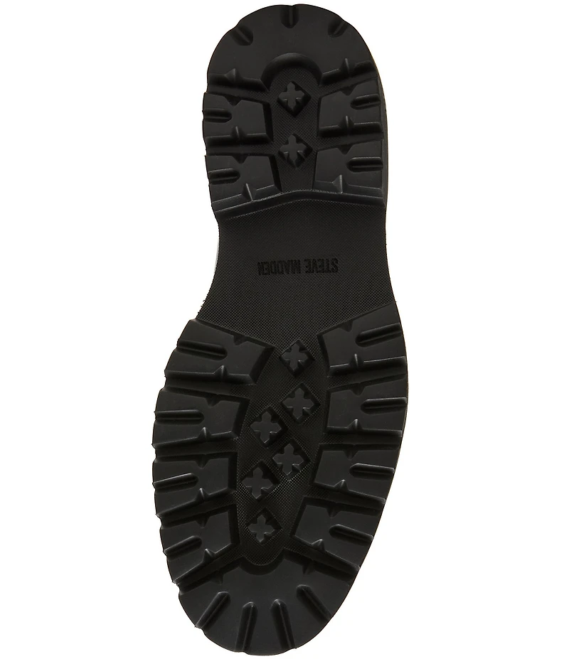 Steve Madden Men's Reynolds Leather Lug Penny Loafers