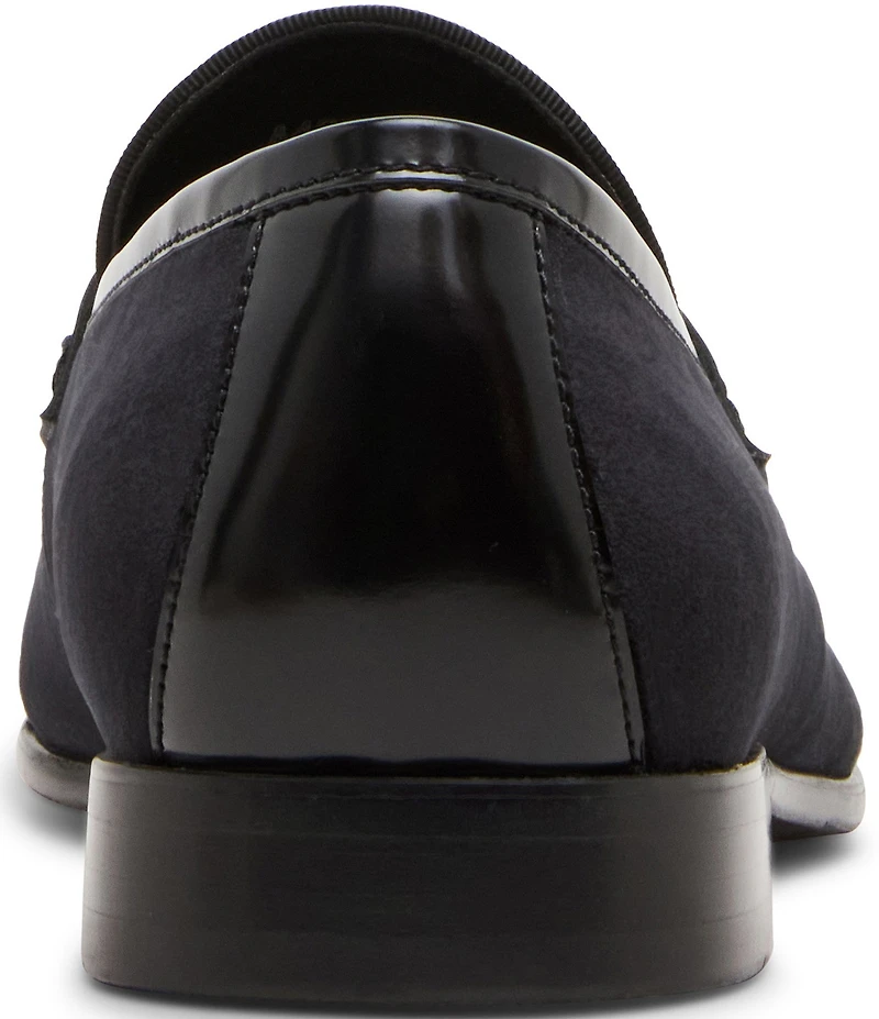 Steve Madden Men's Santee Velvet Dress Penny Loafers