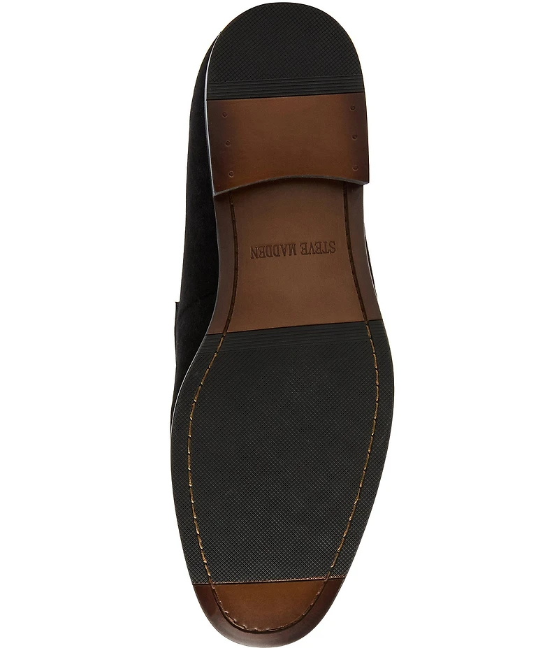 Steve Madden Men's Santee Velvet Dress Penny Loafers
