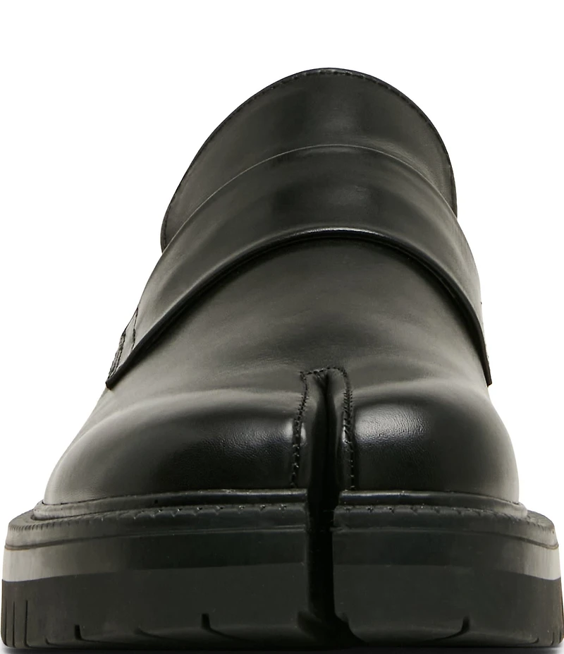 Steve Madden Men's Snipe Leather Split Toe Loafer