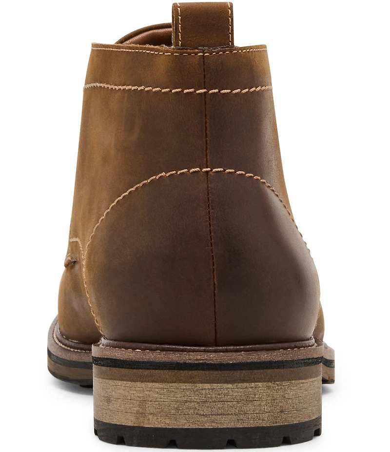 Steve Madden Men's Tabriz Lace Up Leather Chukka Boots