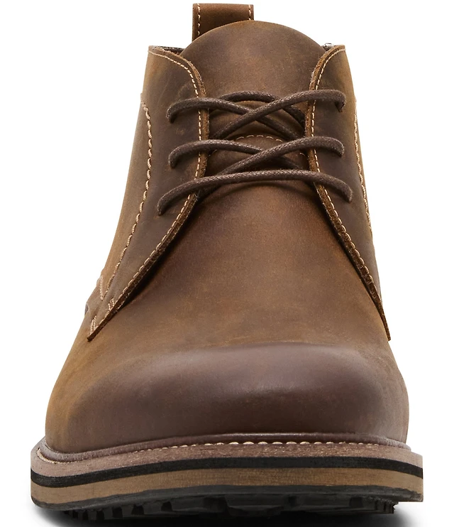 Steve Madden Brown Leather Lace Up New Tabriz Chukka‎ Mens 11 Ankle Boots Steve Madden Brown Leather Lace Up New Tabriz Chukka Mens 11  main image 3