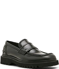 Steve Madden Men's Visby Leather Lug Loafers
