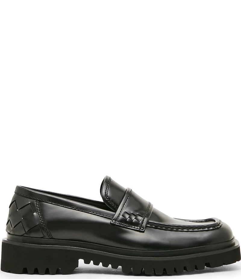 Steve Madden Men's Visby Leather Lug Loafers