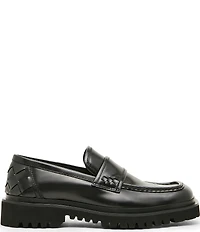 Steve Madden Men's Visby Leather Lug Loafers